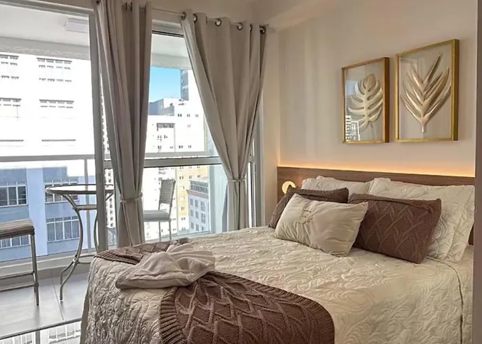 Essenza Manhattan Blue-Petroleum Luxury Studio /Centro Curitiba